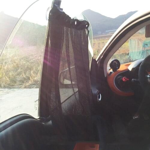 Car Side Window Shade Sunshade Sun-proof Curtain For Smart 453 fortwo forfour Mini Cooper S JCW Countryman Clubman Accessories