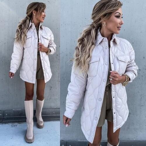 Novalya Casual Loose Turn Down Collar Blouses Women Fashion Solid Shirts Women Elegant Spring Autumn Cotton Tops Female Ladies