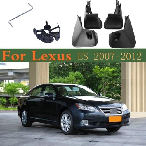 Car Mudflap Fender Mud Flaps Guard Splash Flap Mudguard Accessories For Lexus ES ES350 ES240 2007~2012 XV40 2011 2010 2009 2008