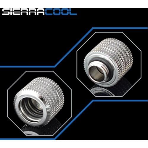 Four layer seal Mechanical gearwheel OD14mm Hard Tube Fitting G1/4 Adapters For OD14mm Hard Tube