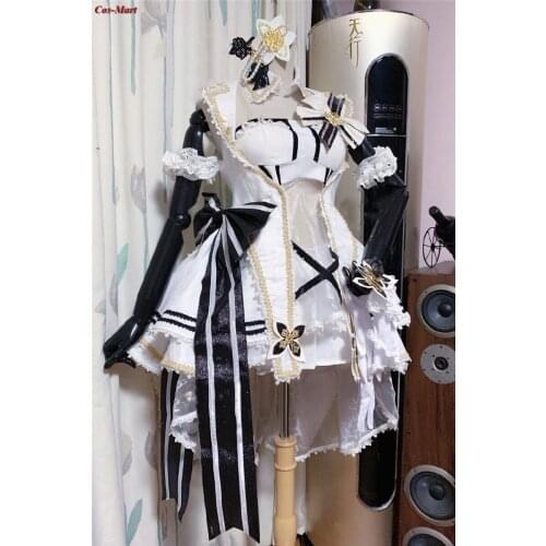 Hot Game Azur Lane HMS Illustriou Cosplay Costume μ Soldier Uniform Dress Unisex Activity Party Role Play Clothing Custom-Make