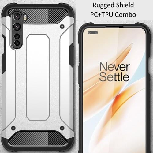 Combo Drop resistance Rugged Case For Oneplus Nord Defender Armor Shield Cover