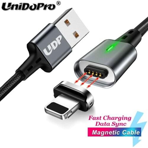 Magnetic Charging Cord Data Sync Cable for iPhone X XR XS Max 6 6S 7 8 Plus For iPad Mini IOS 9 10 11 12 Lighting Charger Cable