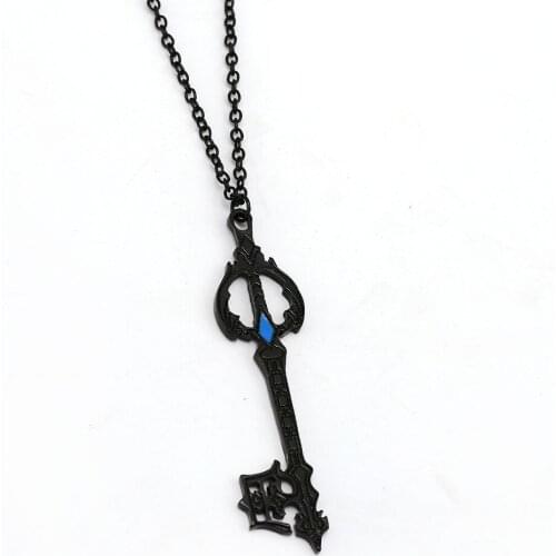 Mengtuyi Jewelry Elegant Necklace Sexy Key Pendant Heart of the Kingdom Sola Key Knife Accessory Necklace