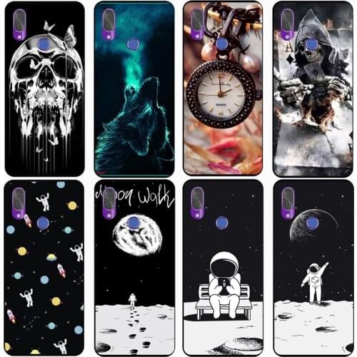 Fashion Soft silicone TPU Back Cover For CUBOT X19 Phone Funda Case For cubot x19 Cute Cartoon Case