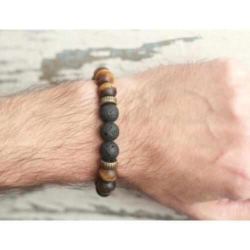 Bracelet tiger eye Bracelet mens Gift husband best