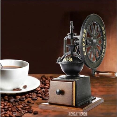 SL-18 20g Manual Coffee Bean Grinder Household Adjustable Thickness Hand Grinder Metal Gear Manual Coffee Grinding Machine
