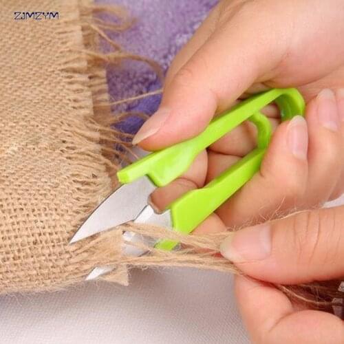 1PC High Quality U Shape Mini Scissors Embroidery Sewing Tool,Sewing Trimming Scissors Nippers Clipper for tailor
