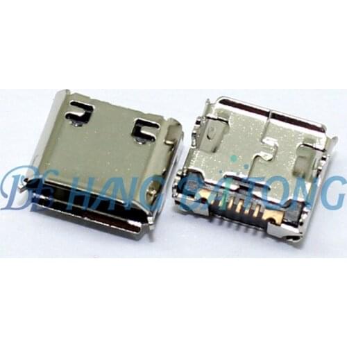 10pcs new Original micro USB Charging Port For Samsung Galaxy c6712 c6352 C6752 Charger jack socket Connector Dock plug female