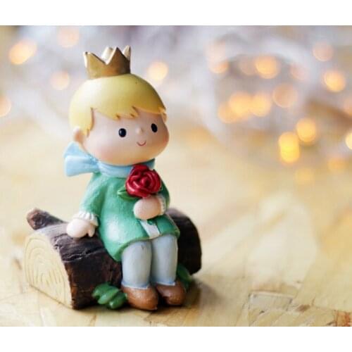 2021 hot ! 1pcs 7-9cm Le Petit Prince little prince Rose fox snake Action Figures toys