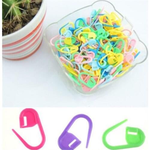 30pc Mini Plastic Crochet Needles Crocheted Stitchs Knitting Craft Clips DIY Kit Needle Knitting Craft Tool for Sale
