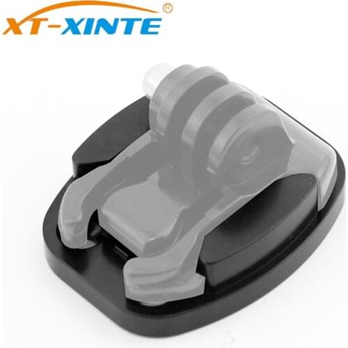 XT-XINTE Aluminum Black Flat Surface Tripod Mount Adapter for Gopro Hero 5 4 3 / SJcam / Yi Action Cameras with 1/4 Screw Hole