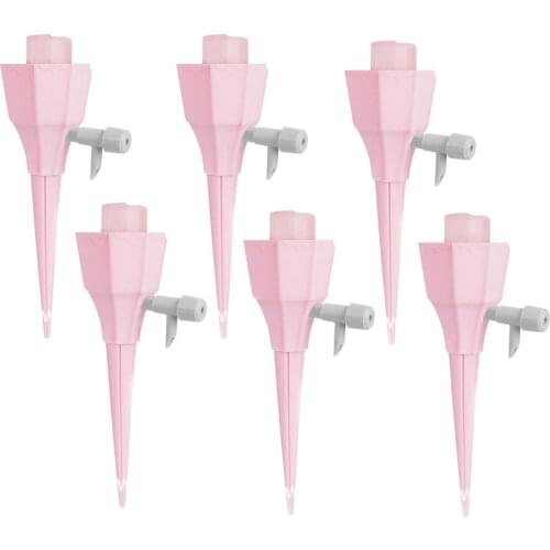 Automatic Watering Device Indoor A Slow-Release Universal Garden ABS Control Outdoor Valve 6pcs Adjustable Plant Waterer