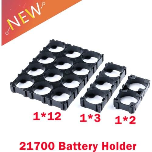 21700 Battery Holder Bracket Cell Safety Anti Vibration Plastic Brackets For 21700 Batteries