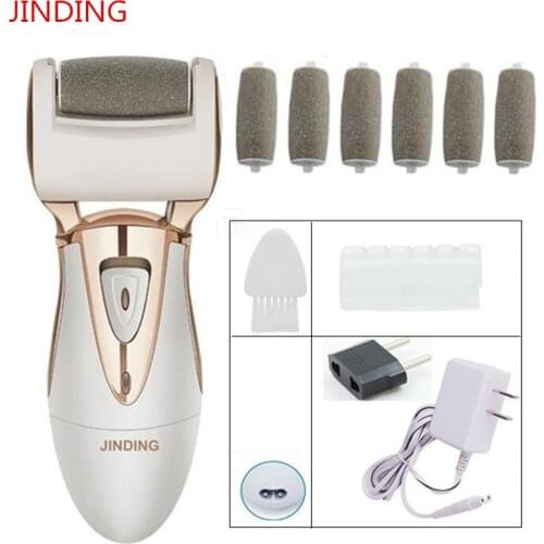 Electric Foot Care Tool Skin Care Feet Dead Dry Skin Removal Pedicure Foot File Heel Cuticles Rasp Velvet Smooth Machine