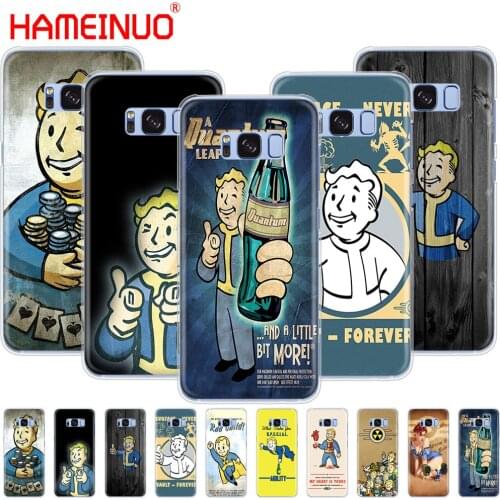 HAMEINUO Black Isle Studios game Fallout cell phone case cover for Samsung Galaxy S9 S7 edge PLUS S8 S6 S5 S4 S3 MINI