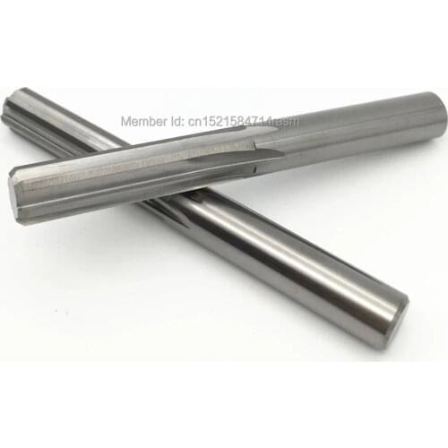 KLOT 2pcs Solid Carbide Chucking Reamer 3.1 3.175(1/8") 3.2 3.3 3.4 3.5 3.6 3.7 3.8 3.9 4 4.05mm H7/H8/H9 Straight Flute HRC50