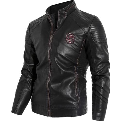 KUCLUT Men's Faux Leather Jackets