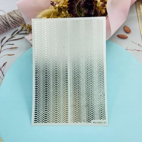 Diy Back Glue Adhesive Thin Light Fluorescent Nail Stickers Snakeskin Epoptic Dry Nail Decals Nail Art Nail Foils Maicure Women
