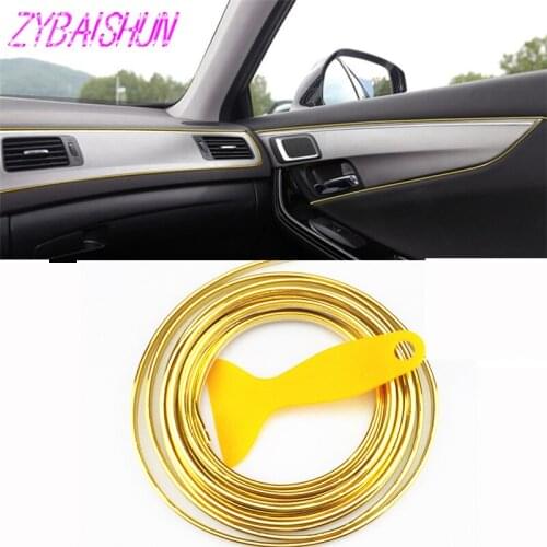 New 5m car interior casting strip decoration line for Dodge Journey JUVC/Charger/DURANGO/CBLIBER/SXT/DART Jeep