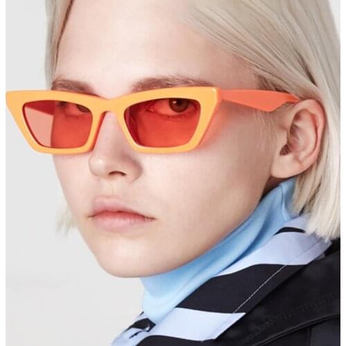 New Cat Eye Sunglasses Women Small Frame Sun Glasses Ladies Driving Eyeglasses Oculos De Sol Female Eyewear Shades