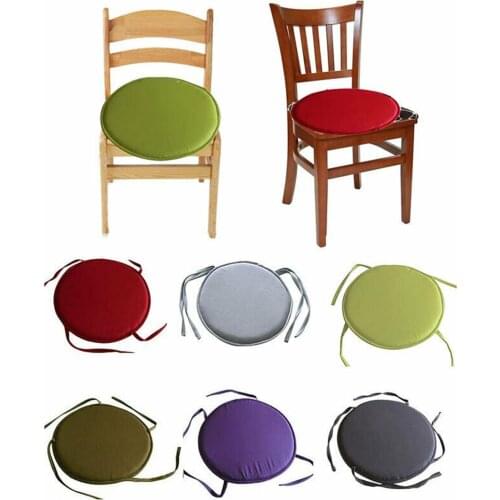 IN STOCK Round Garden Chair Soft Pad Thicker Seat Cushion For Dining Seat Cushion For Outdoor Bistros Stool Patio Dining Room