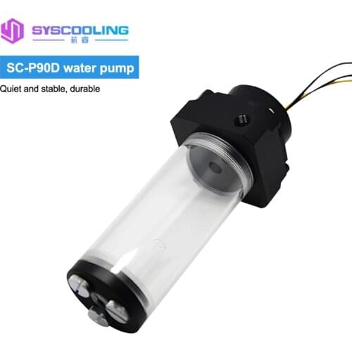 SYSCOOLING P90D Water Cooling Pump Chassis Diy Water Cooler Set Special Pump 12v/24v Integrated Circulation Pump