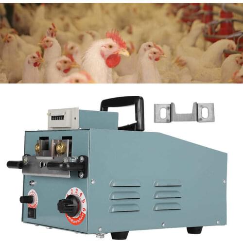 220V EU Plug Automatic Counting Type Debeaker Machine Chicken Mouth Cutter Metal Poultry