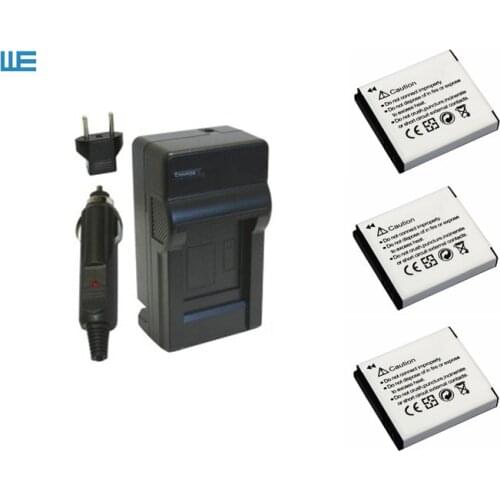 3XSLB-0937 SLB0937 Battery+Charger for Samsung Digimax L730 L830 NV4 i8 PL10 ST10