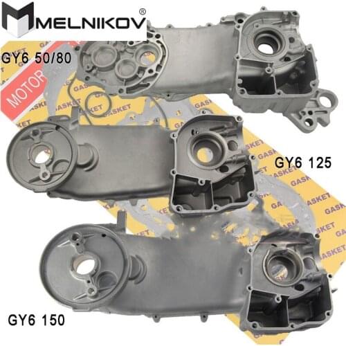 GY6 50 80 125 150 Engine Accessories Large Housing Left Box Crankshaft Box Body Left Aluminum Body