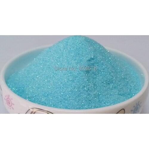 Free Shipping Shiny Blue colorful glitter powder phosphor powder,DIY , 500g/bag,Nail Glitter Decoration Powder