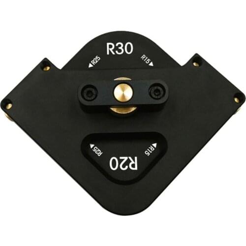 Quick Change R Angle Wood Milling Trimming Machine Rounding Module Woodworking Fillet Chamfering Template Woodworking Tools