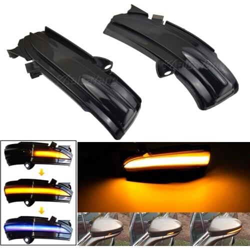 Dynamic Blinker For FORD MONDEO MK5 2014-2019 MK V 5 LED Turn Signal Light Side Lamp 2015 2016 2017 2018 MK V 5