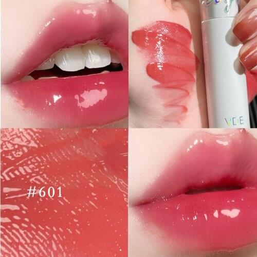6 Colors Water Mirror Lip Glaze Delicate Moisturizing Nourishing Non-greasy Easy To Color Lip Gloss Belleza Labiales TSLM2