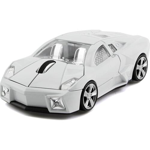 2.4G Wireless Car Mouse Sports Car Design Ergonomic Creative Mause 1600 DPI Optical Gaming Portable Mice Kids Gift For Laptop PC