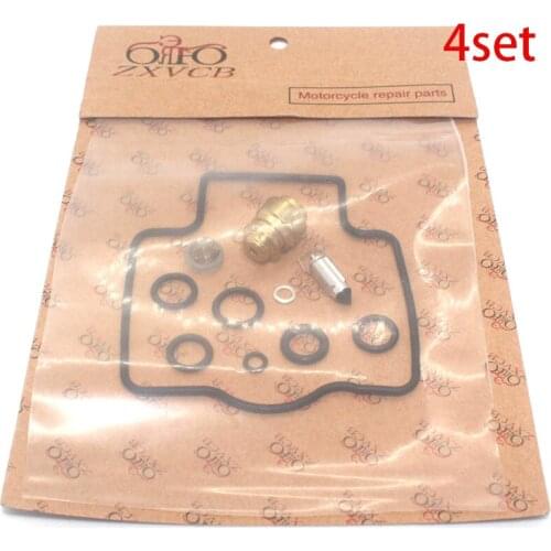 4set for ZXR 400 ZXR400 1991-1999 Motorcycle Carburetor Repair Kit
