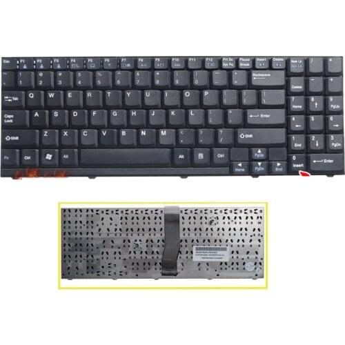 SSEA New laptop US black Keyboard For LG LS70 LW60 LW65 LW70 LW75 Keyboard