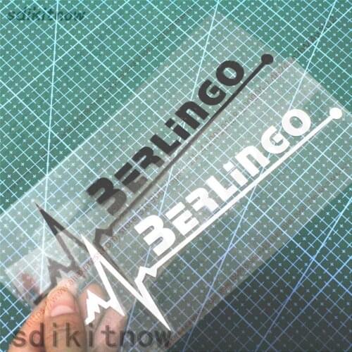 2019 1pc New Heart Car Decal Sticker Styling Windows Door body Decoration For citroen berlingo 1 2 3 accessories