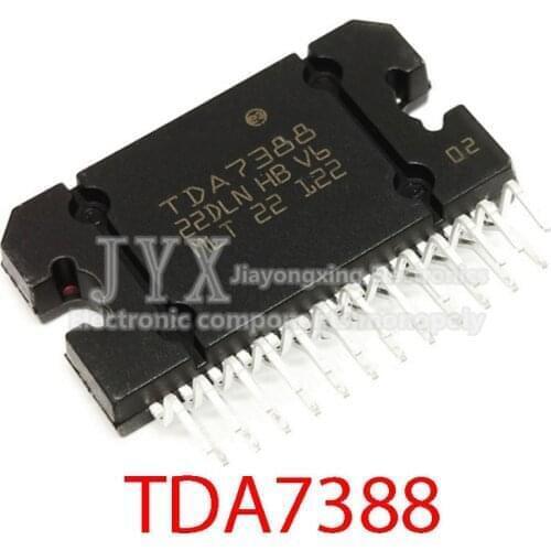 2PCS TDA7388 ZIP25 TDA7388A ZIP 7388A ZIP-25 42W quad bridge car radio amplifier new and original