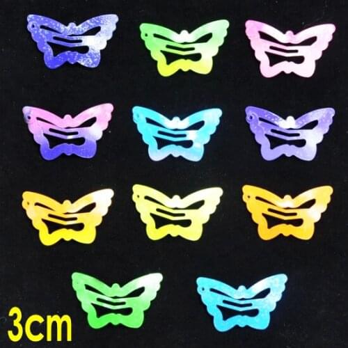 New Pet 3cm butterfly-shaped hair accessories pet hairpin BB Clip pretty hairpin 50pcs/lot