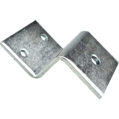 Curtain Wall Fixed Advertising Word Installation Trapezoidal Lug Hardware 40*50*37 Cold Galvanized Z Shape Corner Bracket