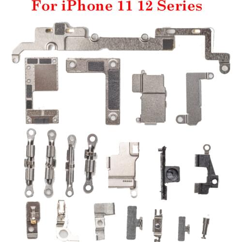 1Set Full Set Small Metal Internal Bracket Parts Accessories+ Full Set Screws For iPhone 11 Pro Max