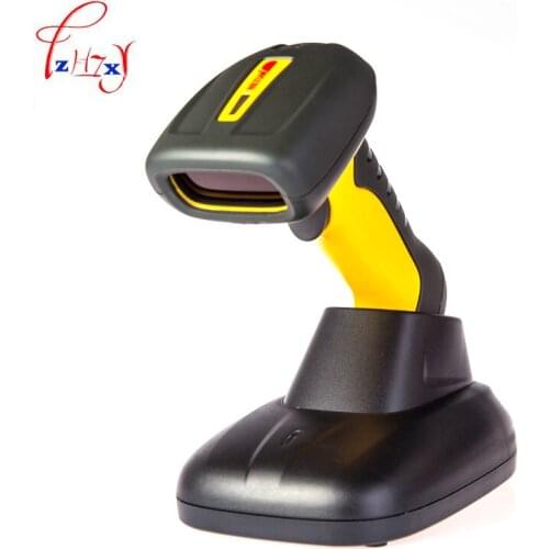 Handheld waterproof wireless barcode scanner(with storage function) Barcode Scanner fast scanning 1pc