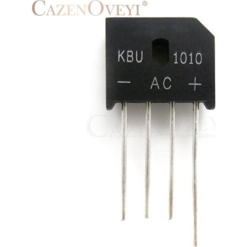 5pcs/lot KBU1010 KBU-1010 10A 1000V Diode Bridge Rectifier diode New In Stock