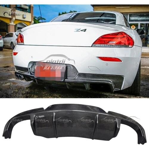 For BMW Z4 E89 M-Tech 2009-2016 Carbon Fiber Rear Bumper Diffuser Auto Tuning