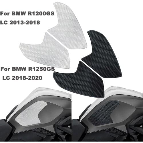 For BMW R1200GS LC 13-20 R1250GS LC 18-20 R 1200 1250 GS LC Motorcycle Non-slip Side Fuel Tank Stickers Waterproof Pad Rubber