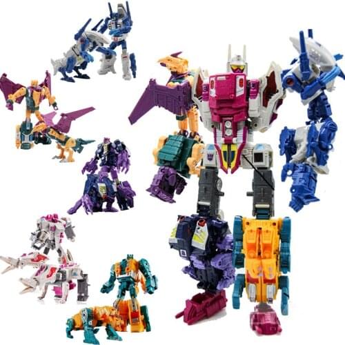 TAKARA TOMY Transformers Cutthroat Rippersnapper Abominus Combined Action Figure Model Toys