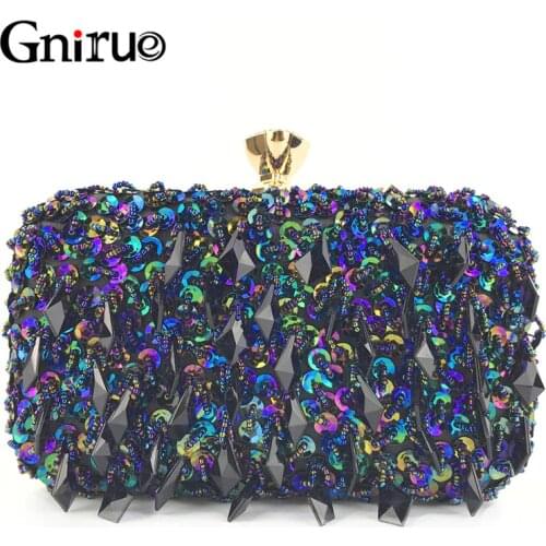 Женские золотые сумки Gnirue China At AliExpress