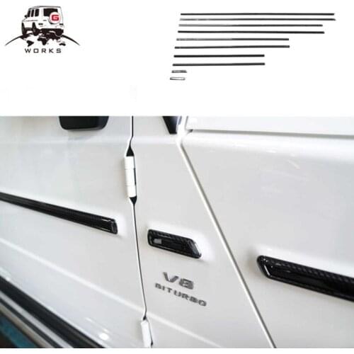 G class w464 g63 g500 g350d b style side molding trim kit fit for W463A ABS material side molding trim kit