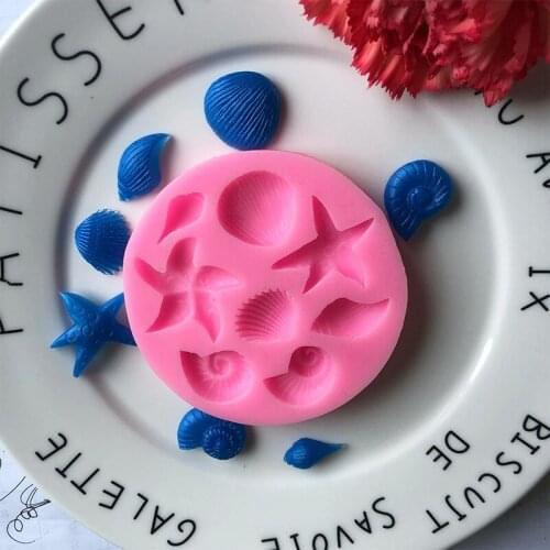 Marine Life Silicone Mold Mobile Phone Epoxy Mold XGY-43
